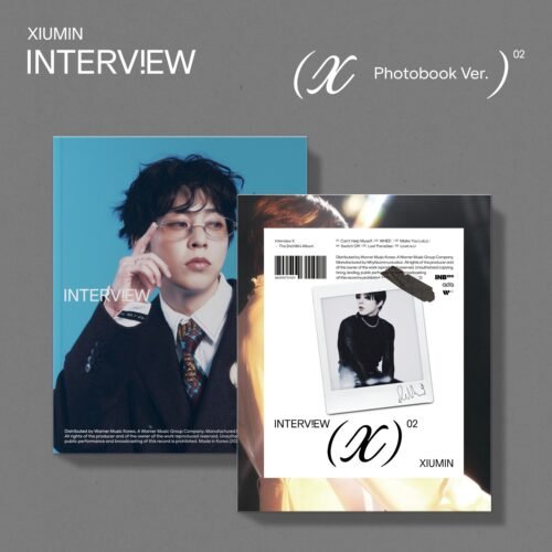 XIUMIN - 2nd Mini Album [Interview X] (Photobook Ver.)