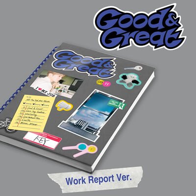 SHINEE KEY 1 KEY Mini Album Vol. 2 - Good & Great (Work Report Ver.)