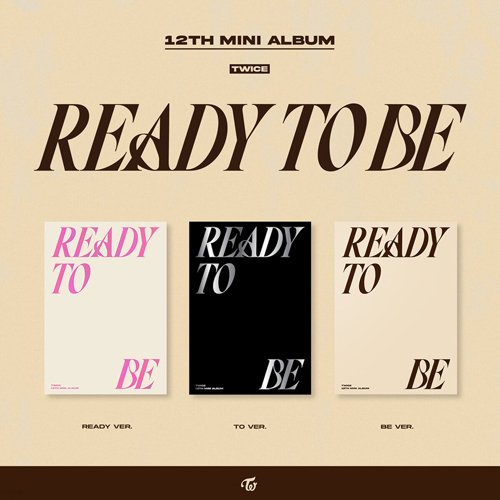 TWICE READY TWICE Mini Album Vol. 12 - READY TO BE (Random)