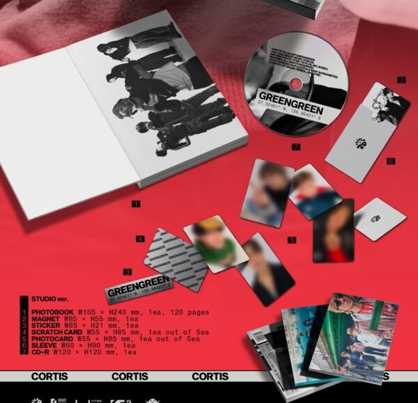 CORTIS - 2nd EP Album [GREENGREEN] (Random Ver.)