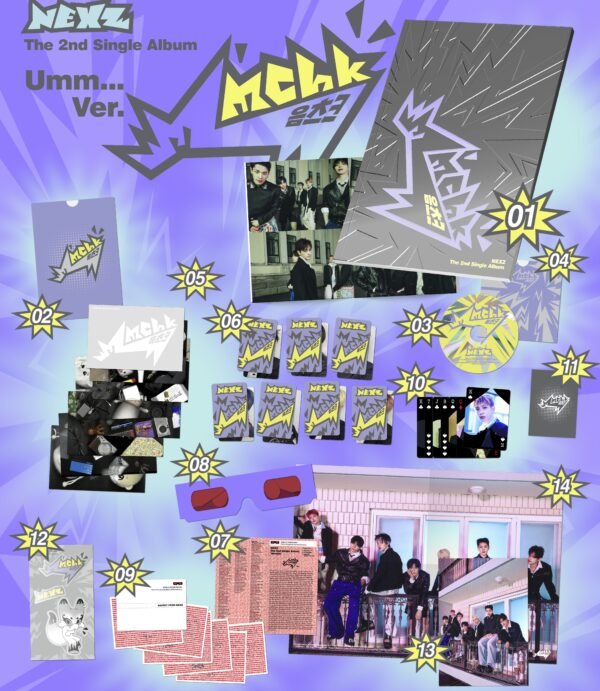 NEXZ - 2nd Single Album [Mmchk] (Random Ver.)