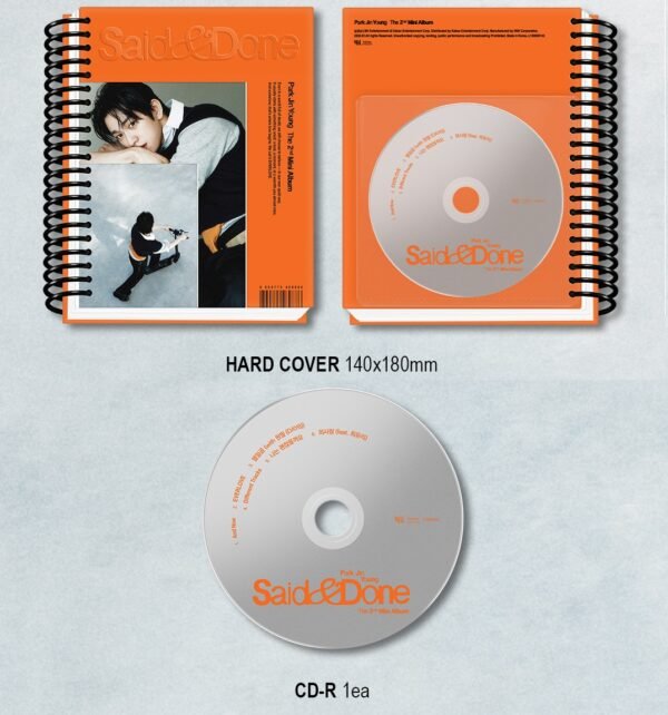 PARK JIN YOUNG - 2nd Mini Album [Said & Done] (Archive Ver.)