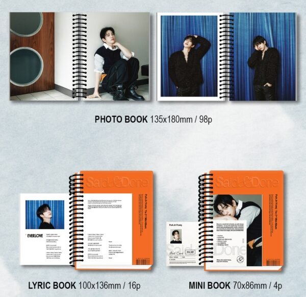 PARK JIN YOUNG - 2nd Mini Album [Said & Done] (Archive Ver.)