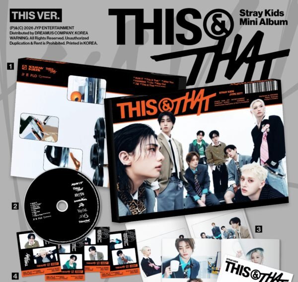 Stray Kids - 10th Mini Album [THIS & THAT] (Random Ver.)