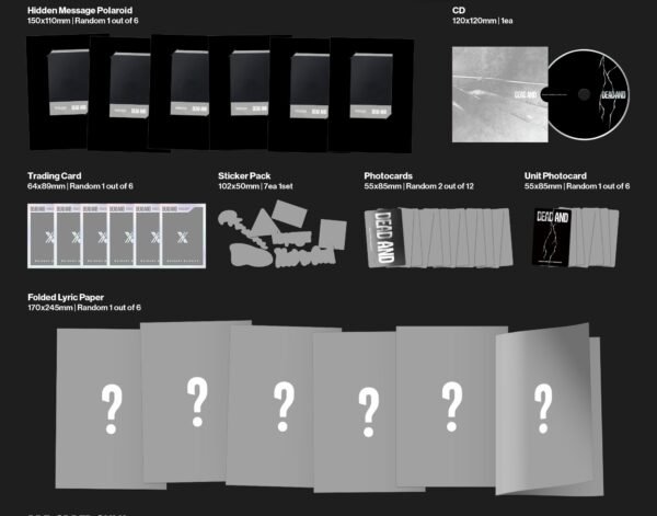 Xdinary Heroes - 8th Mini Album [DEAD AND] (Photobook Ver.) (Random Ver.)
